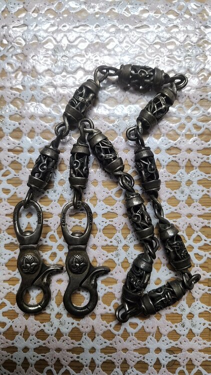 ウォレットチェーン　ケルティックローラー11リンク2クリップ（古着・ファッション）の商品画像 - 査定依頼日：2025年12月23日 - 最高査定価格：700,000円