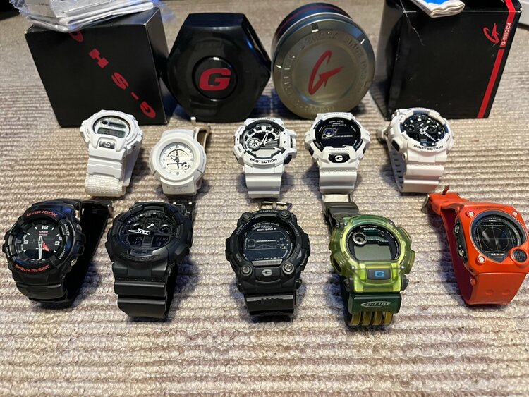 CODE NAME / G-LIDE / など10本（高級時計）の商品画像 - 査定依頼日：2026年3月29日 - 最高査定価格：10,000円