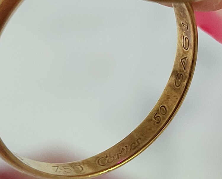 カルティエ トリニティ（金・貴金属）の商品画像 - 査定依頼日：2026年7月11日 - 最高査定価格：205,000円