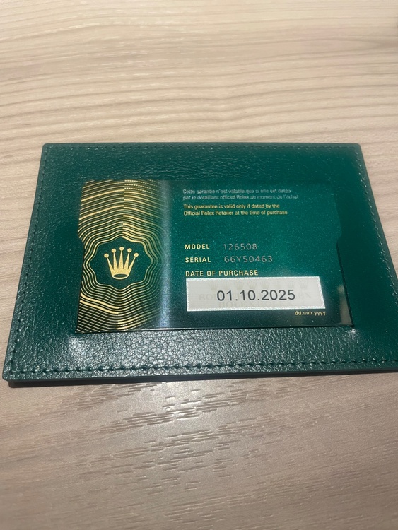 126508（高級時計）の商品画像 - 査定依頼日：2026年1月20日 - 最高査定価格：9,300,000円