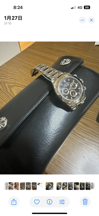 コスモグラフデイトナ（高級時計）の商品画像 - 査定依頼日：2025年9月14日 - 最高査定価格：3,160,000円