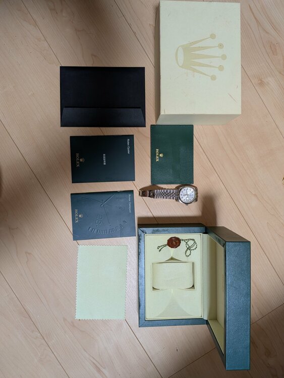 ロレックス デイトジャスト 116234 M50245（高級時計）の商品画像 - 査定依頼日：2026年4月11日 - 最高査定価格：1,050,000円