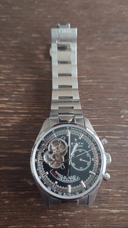 ゼニス エルプリメロ くろの（高級時計）の商品画像 - 査定依頼日：2025年10月21日 - 最高査定価格：580,000円