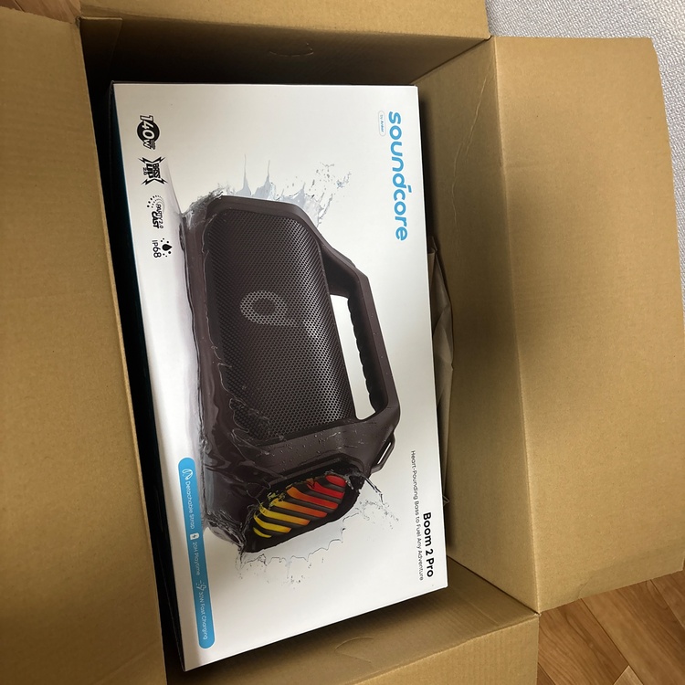 soundcore boom 2 pro（オーディオ・スピーカー）の商品画像 - 査定依頼日：2026年6月16日 - 最高査定価格：14,100円