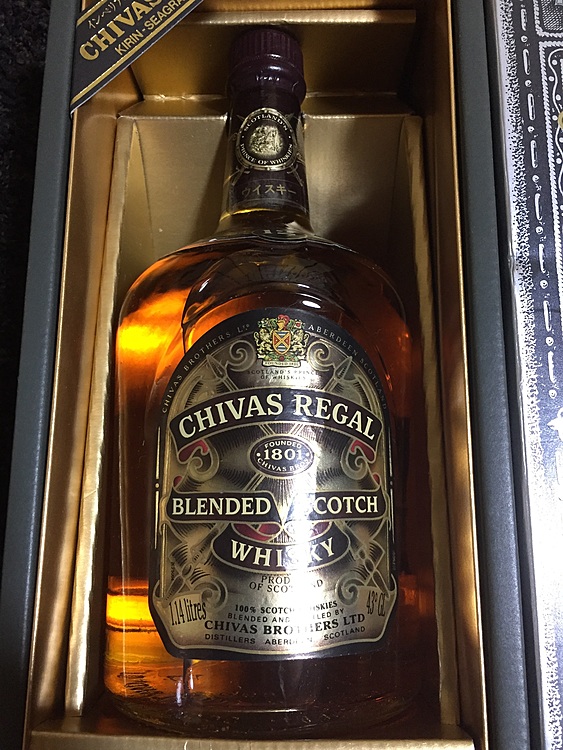 キリン CHIVAS REGAL（お酒）の商品画像 - 査定依頼日：2020年3月28日 - 最高査定価格：800円