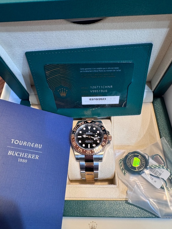 ロレックスカフェオレ（高級時計）の商品画像 - 査定依頼日：2026年1月31日 - 最高査定価格：3,250,000円