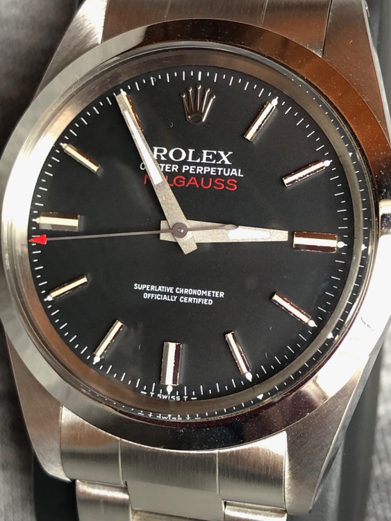 ロレックス ミルガウス ref.101（高級時計）の商品画像 - 査定依頼日：2025年6月8日 - 最高査定価格：4,000,000円