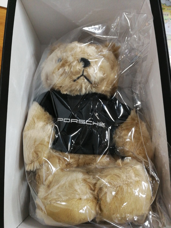 ポルシェのテディベア（その他のおもちゃ）の商品画像 - 査定依頼日：2020年6月28日 - 最高査定価格：2,000円