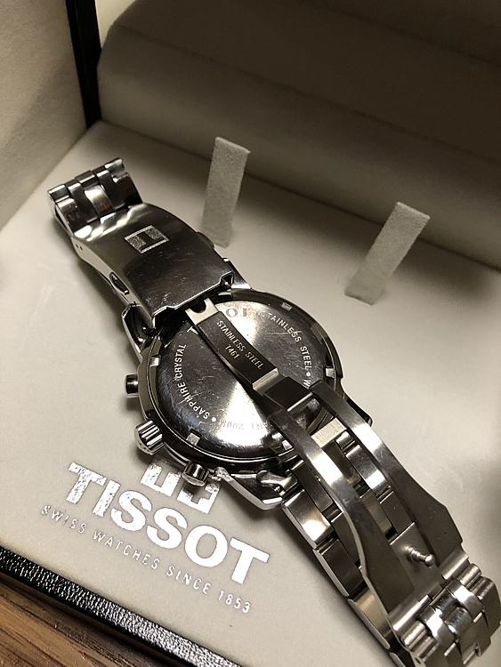 TISSOT クロノグラフ（高級時計）の商品画像 - 査定依頼日：2020年1月25日 - 最高査定価格：30,000円