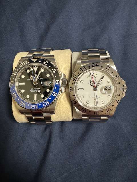 ロレックス GMTマスター 126710BLN（高級時計）の商品画像 - 査定依頼日：2025年1月14日 - 最高査定価格：100,000円