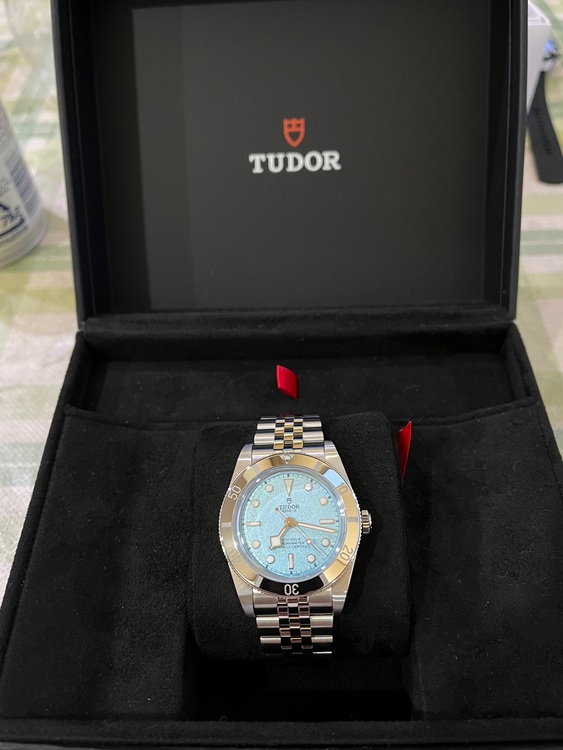 チューダー ブラックベイ 54 ラグーンぶる（高級時計）の商品画像 - 査定依頼日：2025年7月2日 - 最高査定価格：680,000円