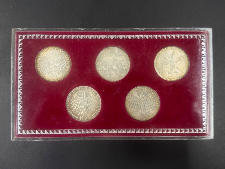 1972ミュンヘンオリンピック10マルク5セット（金・貴金属）の商品画像 - 査定依頼日：2026年5月16日 - 最高査定価格：17,000円