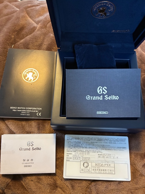 セイコー グランドセイコー SBGA113 9R65-0BT（高級時計）の商品画像 - 査定依頼日：2026年4月25日 - 最高査定価格：130,000円