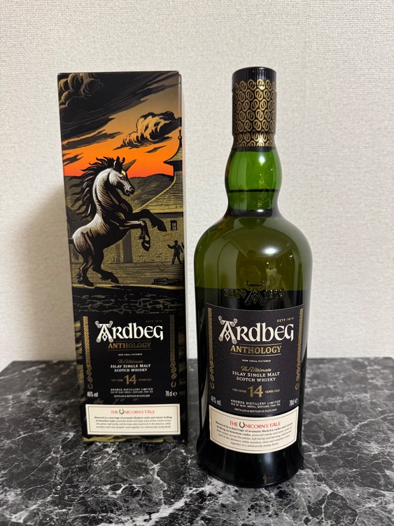 Ardbeg アンソロジー14年（お酒）の商品画像 - 査定依頼日：2025年11月2日 - 最高査定価格：14,000円