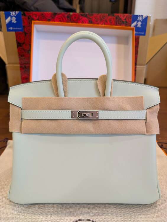 バーキン25 ヴェールペパーミント（ブランドバッグ）の商品画像 - 査定依頼日：2025年4月24日 - 最高査定価格：2,600,000円