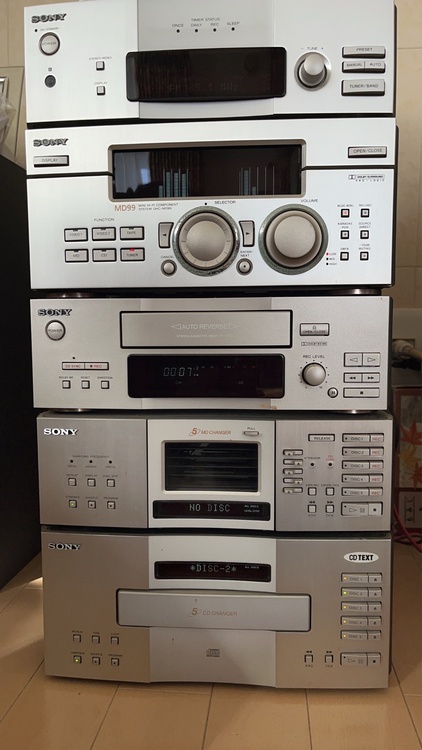 MDミニコンポ　DHC-MD99（オーディオ・スピーカー）の商品画像 - 査定依頼日：2026年1月12日 - 最高査定価格：3,000円