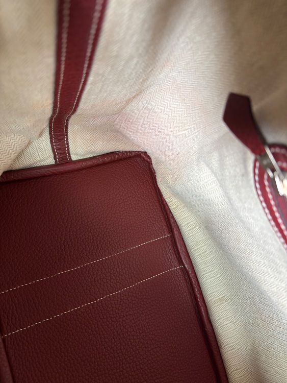 エルメス ガーデンパーティPM ネゴンダ ルージュアッシュ □O刻印（ブランドバッグ）の商品画像 - 査定依頼日：2025年10月30日