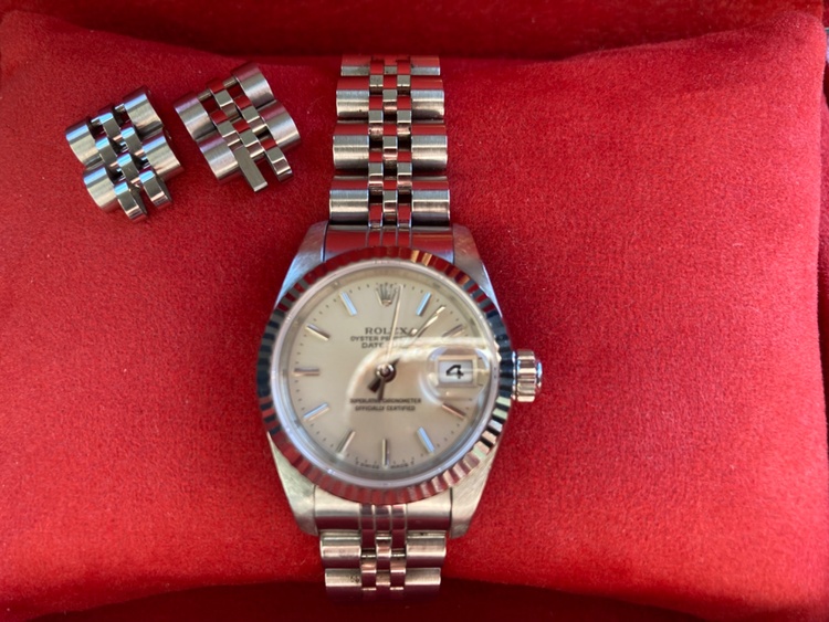 ロレックス デイトジャスト （高級時計）の商品画像 - 査定依頼日：2026年1月22日 - 最高査定価格：100,000円