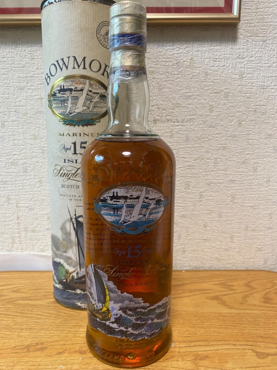 ボウモアマリーナ15年シルクプリントカモメラベル750ml43%（お酒）の商品画像 - 査定依頼日：2026年1月13日 - 最高査定価格：24,000円