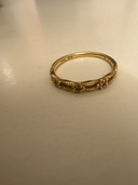 K18 リング　ダイア0.02ct（金・貴金属）の商品画像 - 査定依頼日：2026年10月6日 - 最高査定価格：68,000円