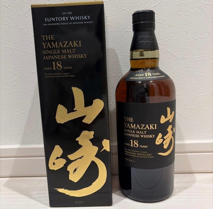 ウイスキー サントリー山崎（お酒）の商品画像 - 査定依頼日：2026年6月22日 - 最高査定価格：92,500円