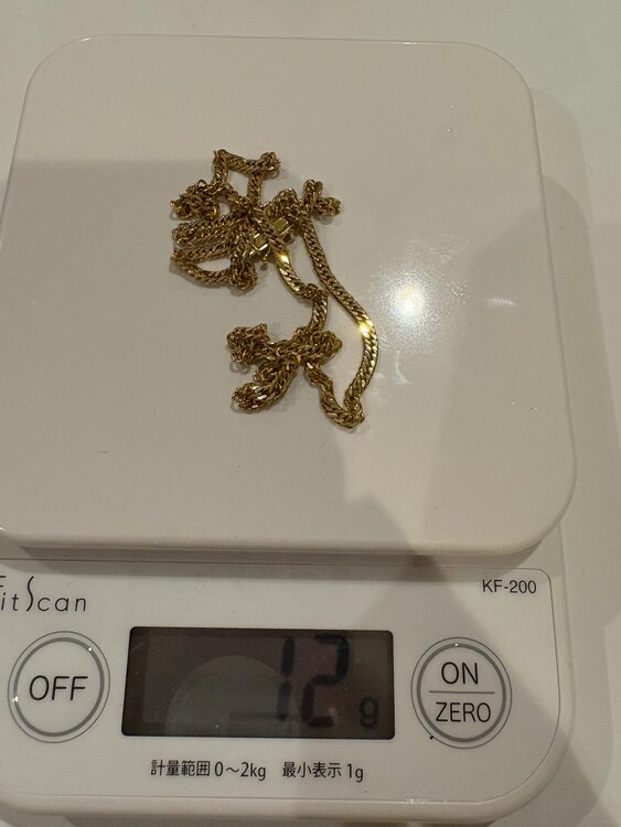 ネックレス（金・貴金属）の商品画像 - 査定依頼日：2025年4月1日 - 最高査定価格：147,000円