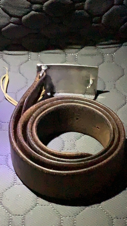 イーグル彫りバックルベルト（古着・ファッション）の商品画像 - 査定依頼日：2026年3月17日 - 最高査定価格：30,000円