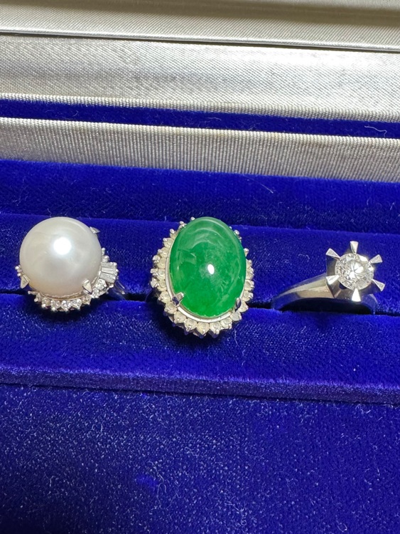 指輪（宝石）の商品画像 - 査定依頼日：2025年10月2日 - 最高査定価格：100,000円