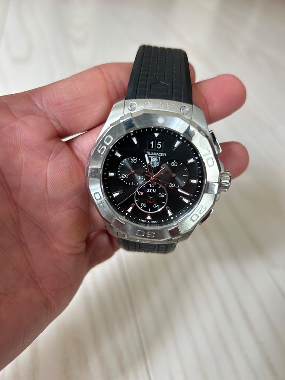 タグホイヤー アクアレーサー CAY1110-（高級時計）の商品画像 - 査定依頼日：2025年10月23日 - 最高査定価格：110,000円