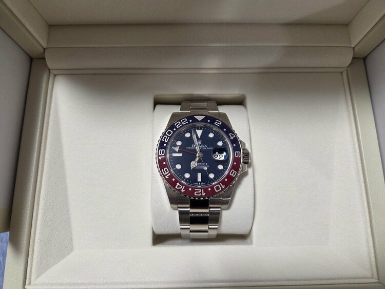 GMTマスターⅡ （高級時計）の商品画像 - 査定依頼日：2026年5月24日 - 最高査定価格：6,300,000円