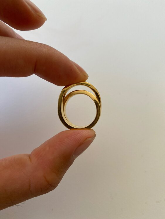 カルティエ　パリリング（金・貴金属）の商品画像 - 査定依頼日：2025年4月25日 - 最高査定価格：150,000円