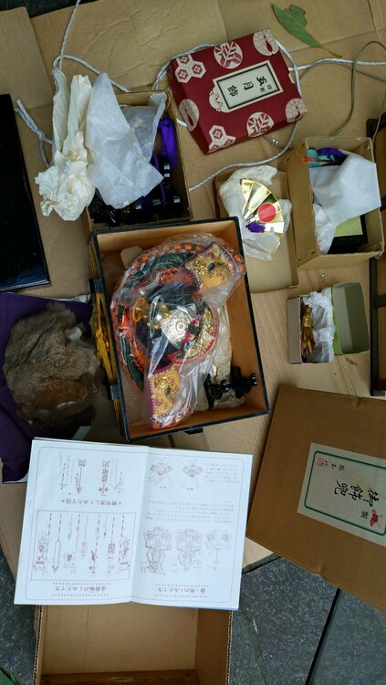 5月人形ヴィンテージ　寿楽斎明玉作絵入り　電気付き提灯付きオルゴール付き（美術品・骨董品）の商品画像 - 査定依頼日：2026年4月27日 - 最高査定価格：100,000円