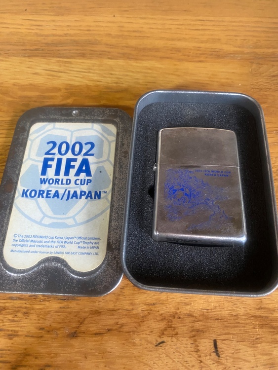 ジッポー 2002W杯モデル（喫煙具）の商品画像 - 査定依頼日：2026年4月7日 - 最高査定価格：3,000円