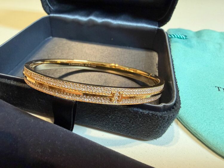 ティファニー TWOダイヤブレスレット（宝石）の商品画像 - 査定依頼日：2025年11月27日 - 最高査定価格：1,050,000円