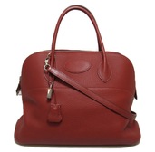 ボリード　35cm 赤（ブランドバッグ）の商品画像 - 査定依頼日：2026年2月28日 - 最高査定価格：270,000円