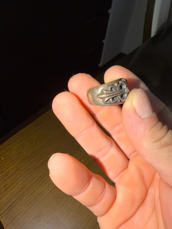 フローラルクロスリング（古着・ファッション）の商品画像 - 査定依頼日：2025年10月17日 - 最高査定価格：25,000円