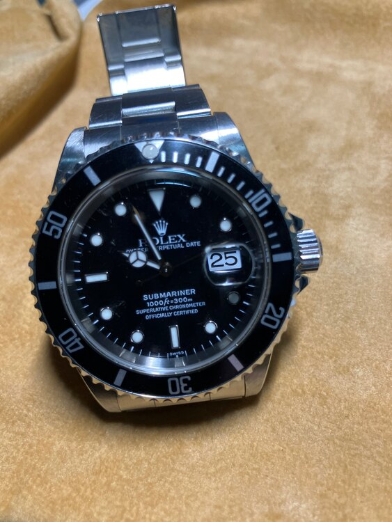 ロレックス サブマリーナー 1661（高級時計）の商品画像 - 査定依頼日：2025年2月14日 - 最高査定価格：1,260,000円
