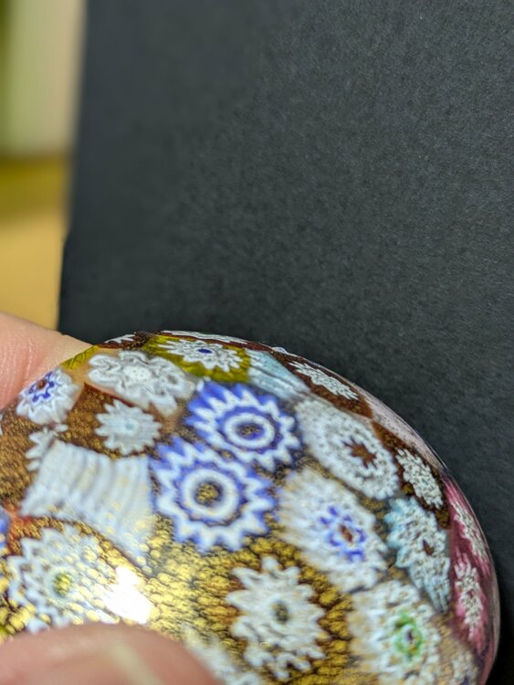 ミルフィオリ小鉢（美術品・骨董品）の商品画像 - 査定依頼日：2026年3月26日 - 最高査定価格：2,000円