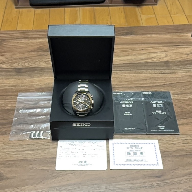 SEIKO　セイコー　アストロン　289/500　SBXC062（高級時計）の商品画像 - 査定依頼日：2026年4月26日 - 最高査定価格：100,000円