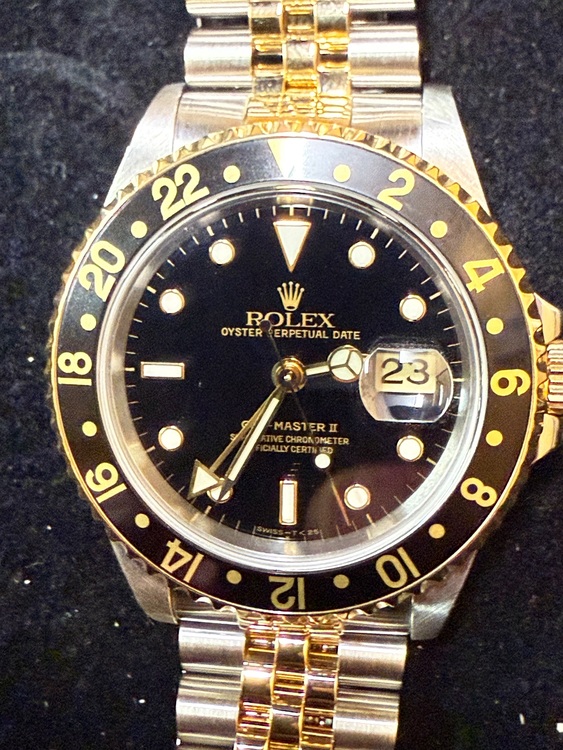 ロレックス GMTマスター 1671（高級時計）の商品画像 - 査定依頼日：2025年10月24日 - 最高査定価格：1,700,000円