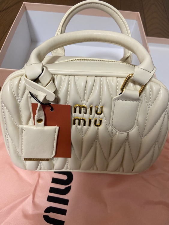 ミュウミュウ  （ブランドバッグ）の商品画像 - 査定依頼日：2025年6月17日 - 最高査定価格：100,000円