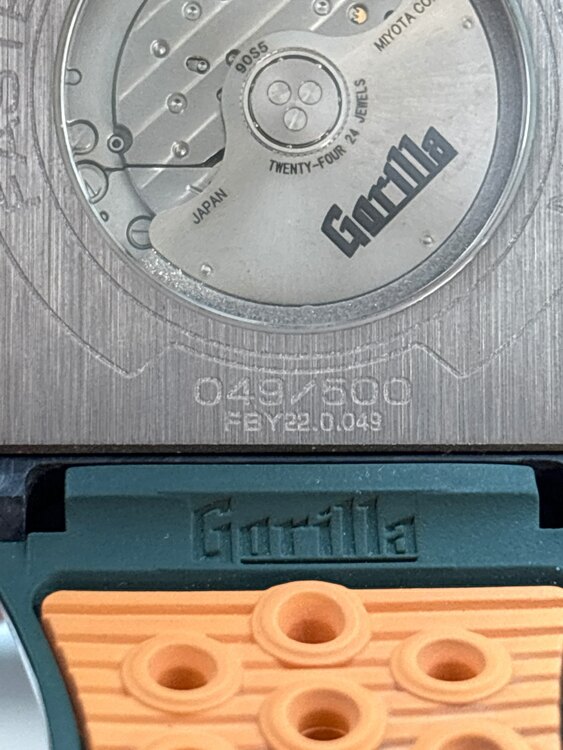 Gorilla Fastback（高級時計）の商品画像 - 査定依頼日：2025年3月31日 - 最高査定価格：45,000円