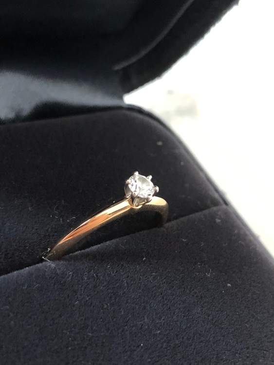 ティファニー　セッティング　18KPG（宝石）の商品画像 - 査定依頼日：2022年7月23日 - 最高査定価格：15,000円