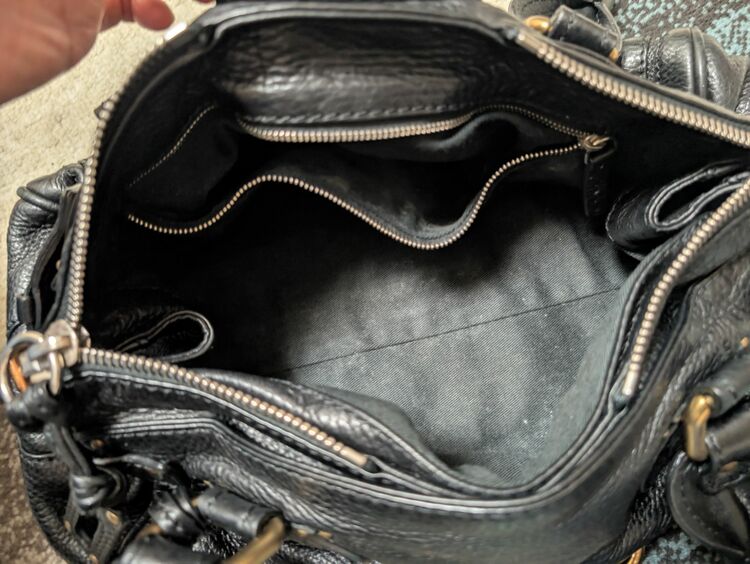 パディントン レザー ハンドバッグ ブラック（ブランドバッグ）の商品画像 - 査定依頼日：2025年6月19日 - 最高査定価格：60,000円