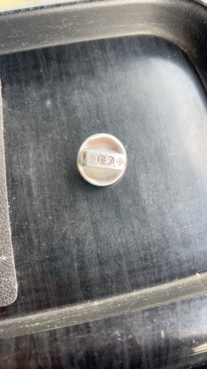 クロスボール　ヘアゴムコンチョシルバー（古着・ファッション）の商品画像 - 査定依頼日：2025年8月22日 - 最高査定価格：50,000円