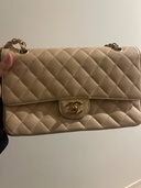 マトラッセキャビアスキンベージュ（ブランドバッグ）の商品画像 - 査定依頼日：2026年1月27日 - 最高査定価格：820,000円