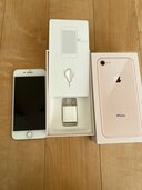 iPhone8ゴールド