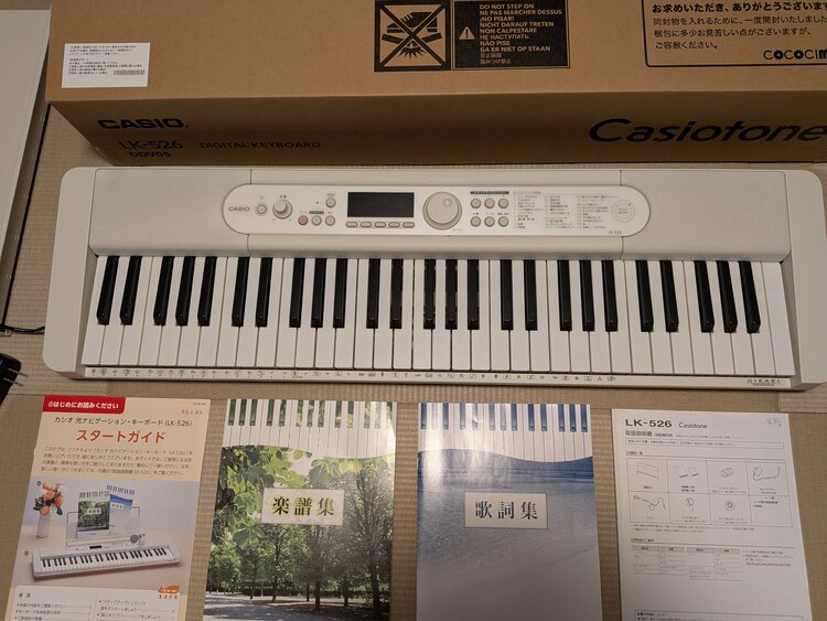 カシオ LK-526（ピアノ・楽器・PA機材）の商品画像 - 査定依頼日：2026年3月31日 - 最高査定価格：2,000円