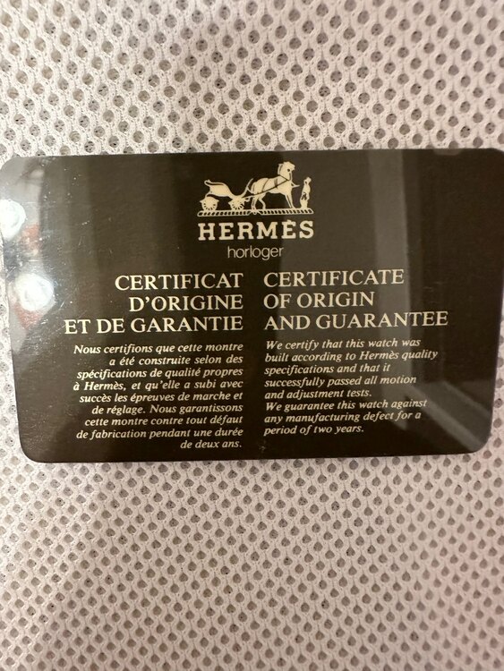 エルメス　クリッパー（高級時計）の商品画像 - 査定依頼日：2025年5月6日 - 最高査定価格：25,000円