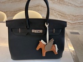 バーキン30トゴ　ノワールシルバー金具（ブランドバッグ）の商品画像 - 査定依頼日：2025年12月6日 - 最高査定価格：2,900,000円